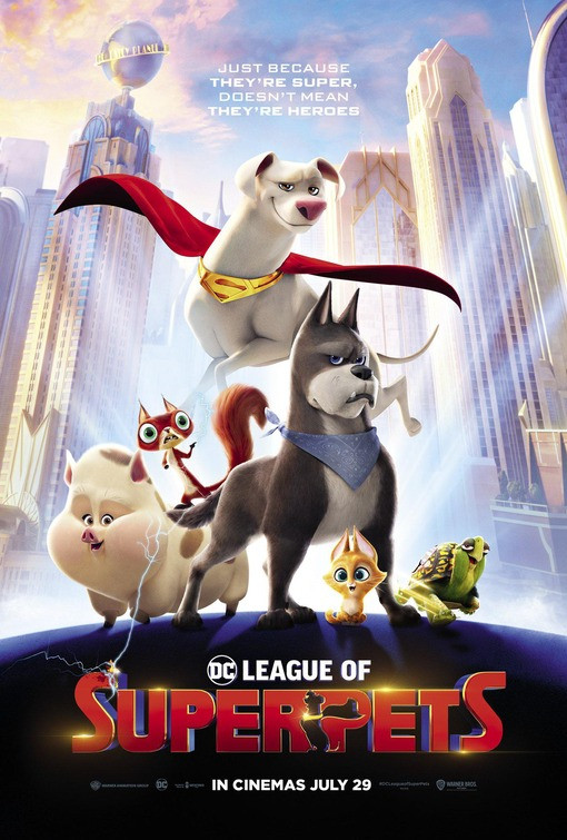 DC League of Super-Pets movie poster