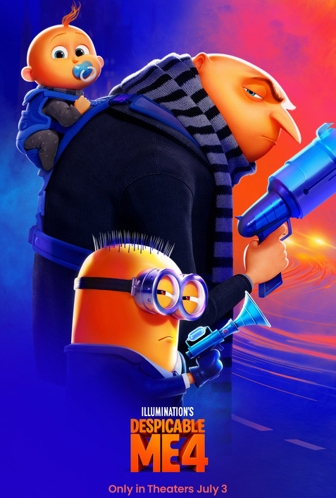 Despicable Me 4 movie poster