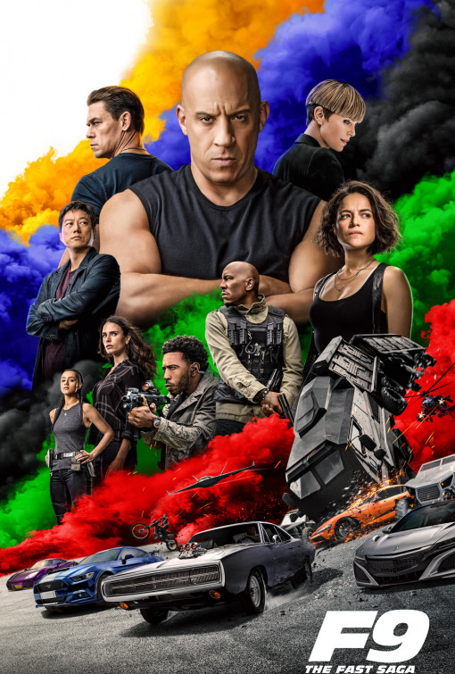 F9: The Fast Saga movie poster